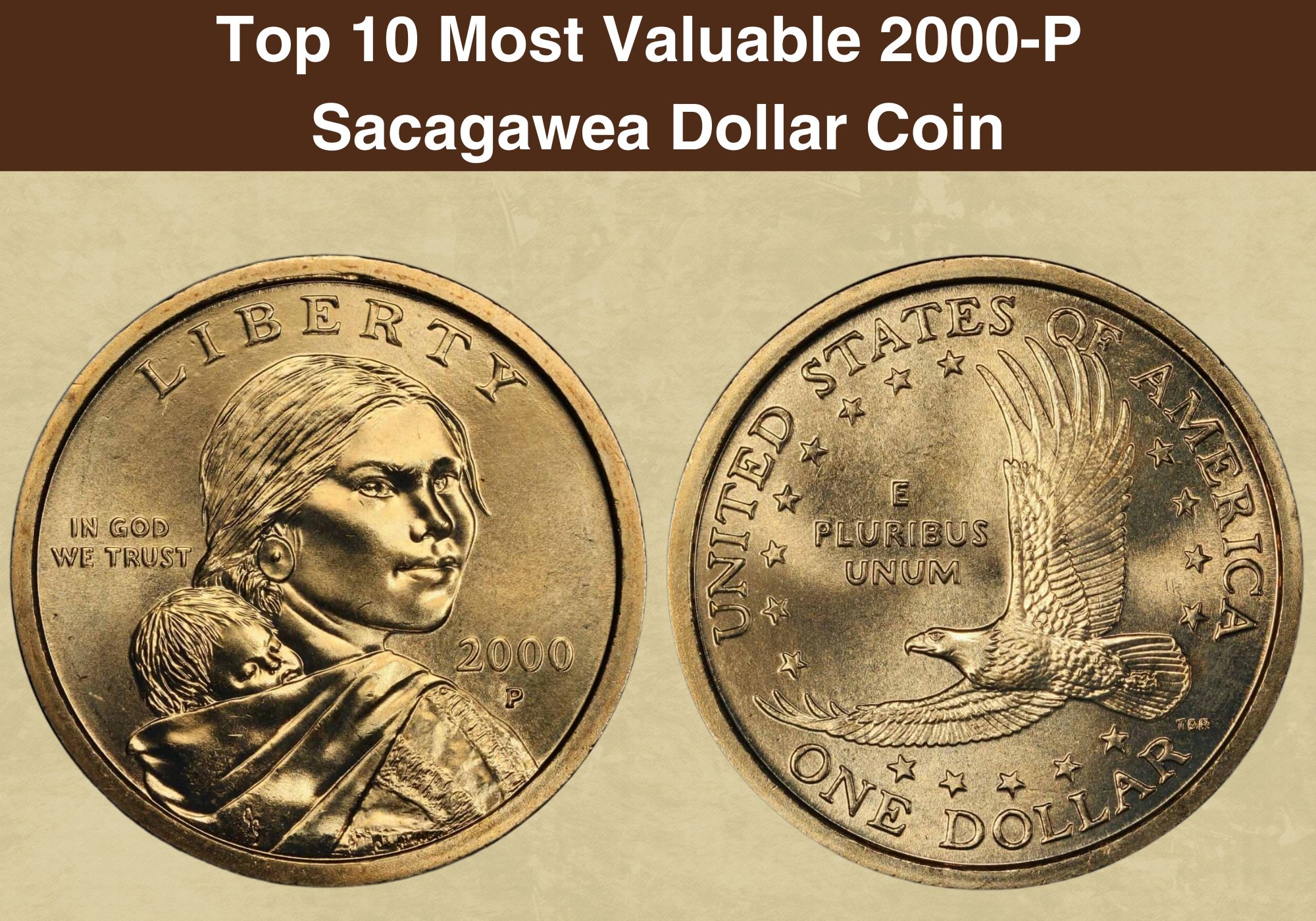 Value of Gold Sacagawea One Dollar Coins | Sacagawea Price Guide