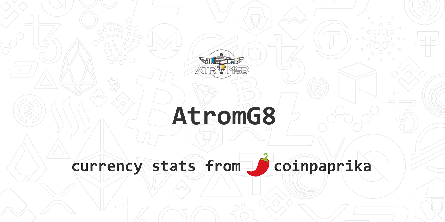 Atromg8 Price Today US | AG8 to USD live, Charts, Market Cap, News - Sahi Coin