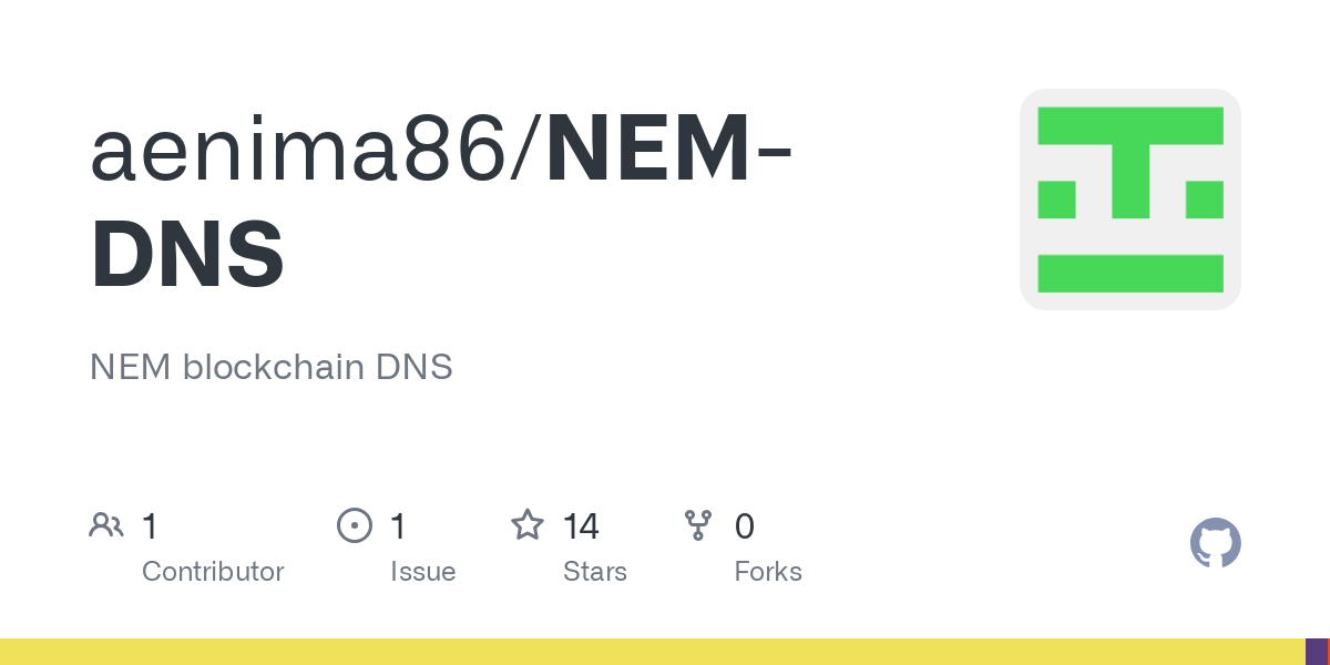 NEM DNS browser extension - Projects - NEM Forum