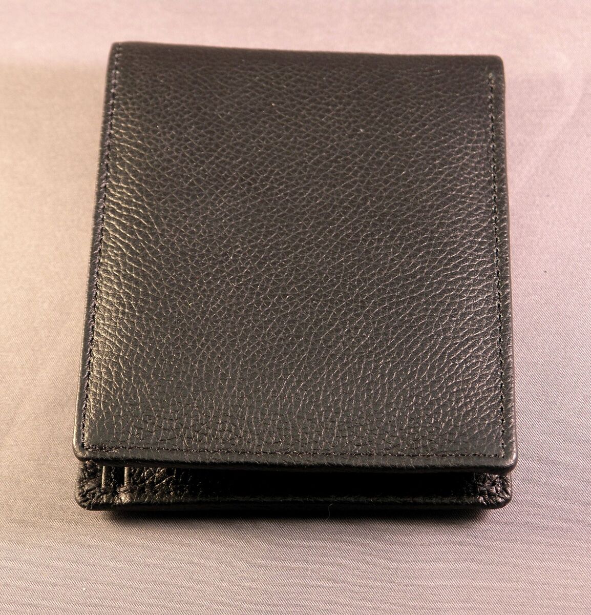 Brown Mens Nappa Leather Rfid Blocking Bifold Wallet Extra