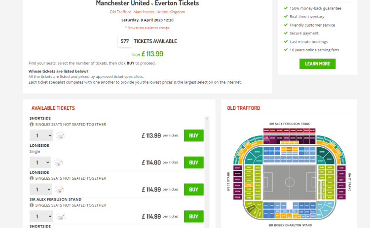 Manchester United tickets: How to get Man United tickets for Old Trafford | FourFourTwo