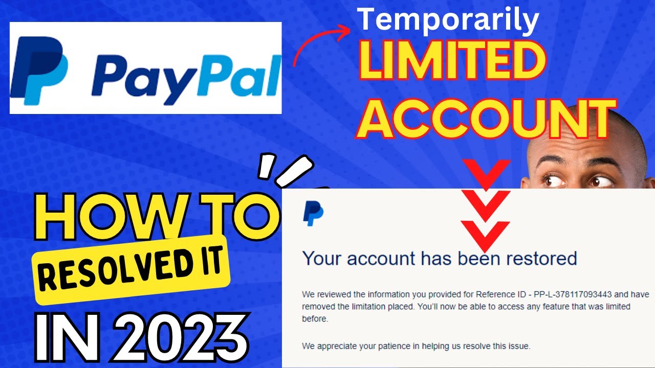 Solved: Your account access is permanently limited - Page 15 - PayPal Community