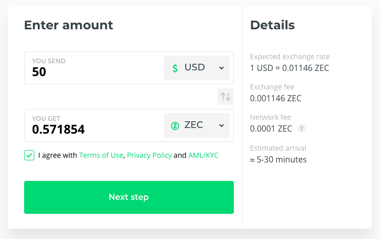 ZEC to USD | How much is Zcashs in USD