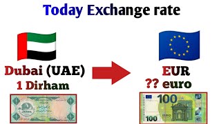 EUR TO AED TODAY AND FORECAST TOMORROW, MONTH, , 