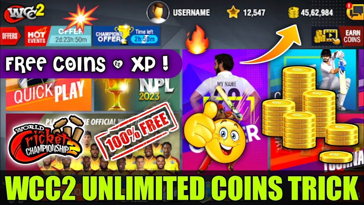 Download WCC2 Game & Earn Real Money with MPL | Play Now