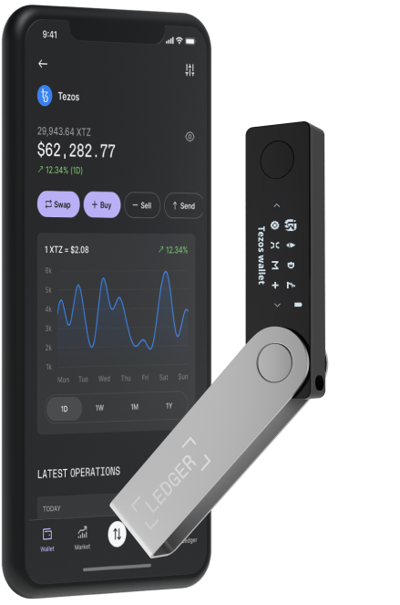 Ledger Live now lets users stake Tezos