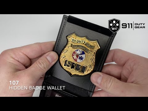 Marshal Genuine Cowhide Leather Badge RFID Wallet for Firefighters, Po – Marshalwallet