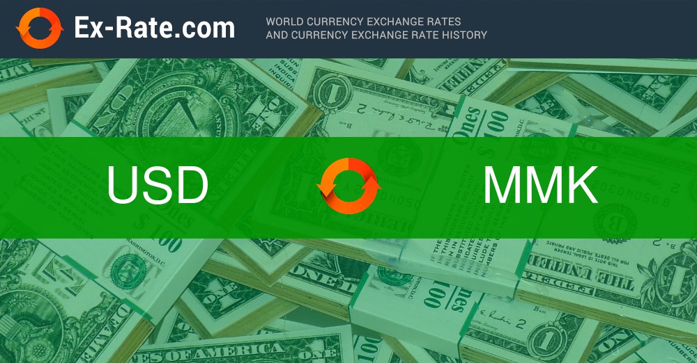 Myanmar Exchange Rate (MMK per USD, eop) - FocusEconomics