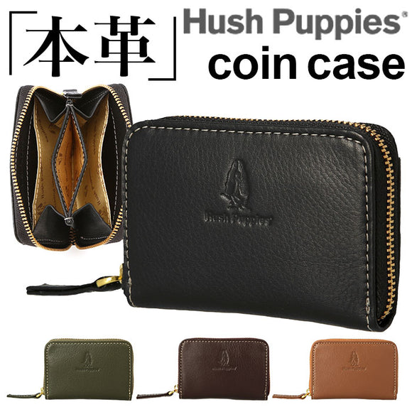 [HUSH PUPPIES] Hash Puppy Bi-fold wallet Cowhide x Synthetic Leather C – KYOTO NISHIKINO