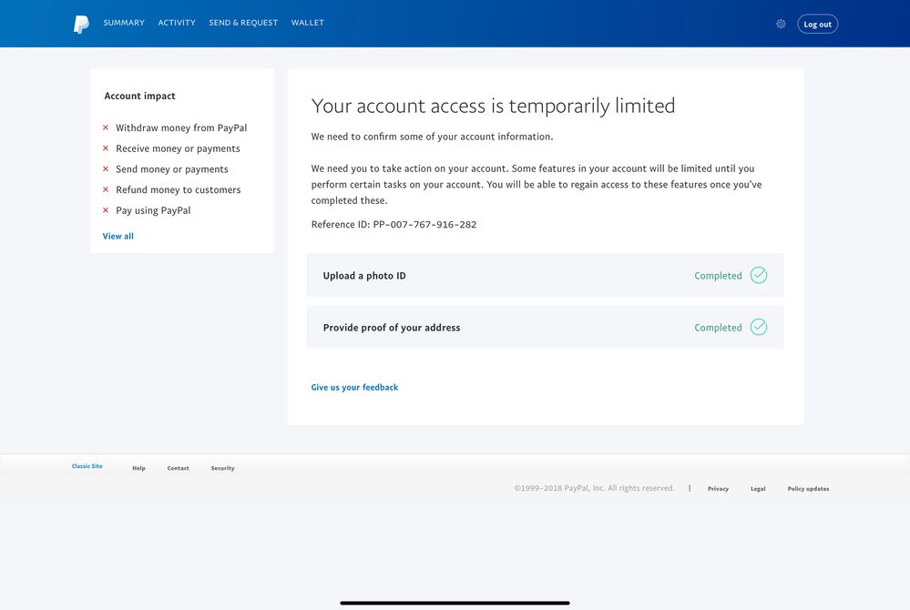 Understanding PayPal Account Limitations | PayPal US