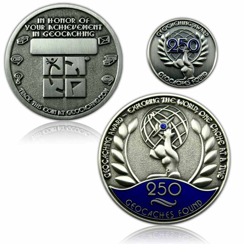 Milestone Geocoin and Tag Sets - Finds | Milestones, Geocaching, Travel tags