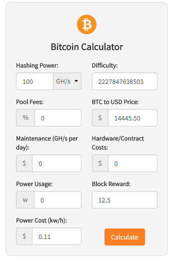 ⛏ Mining Calculator | Kryptex