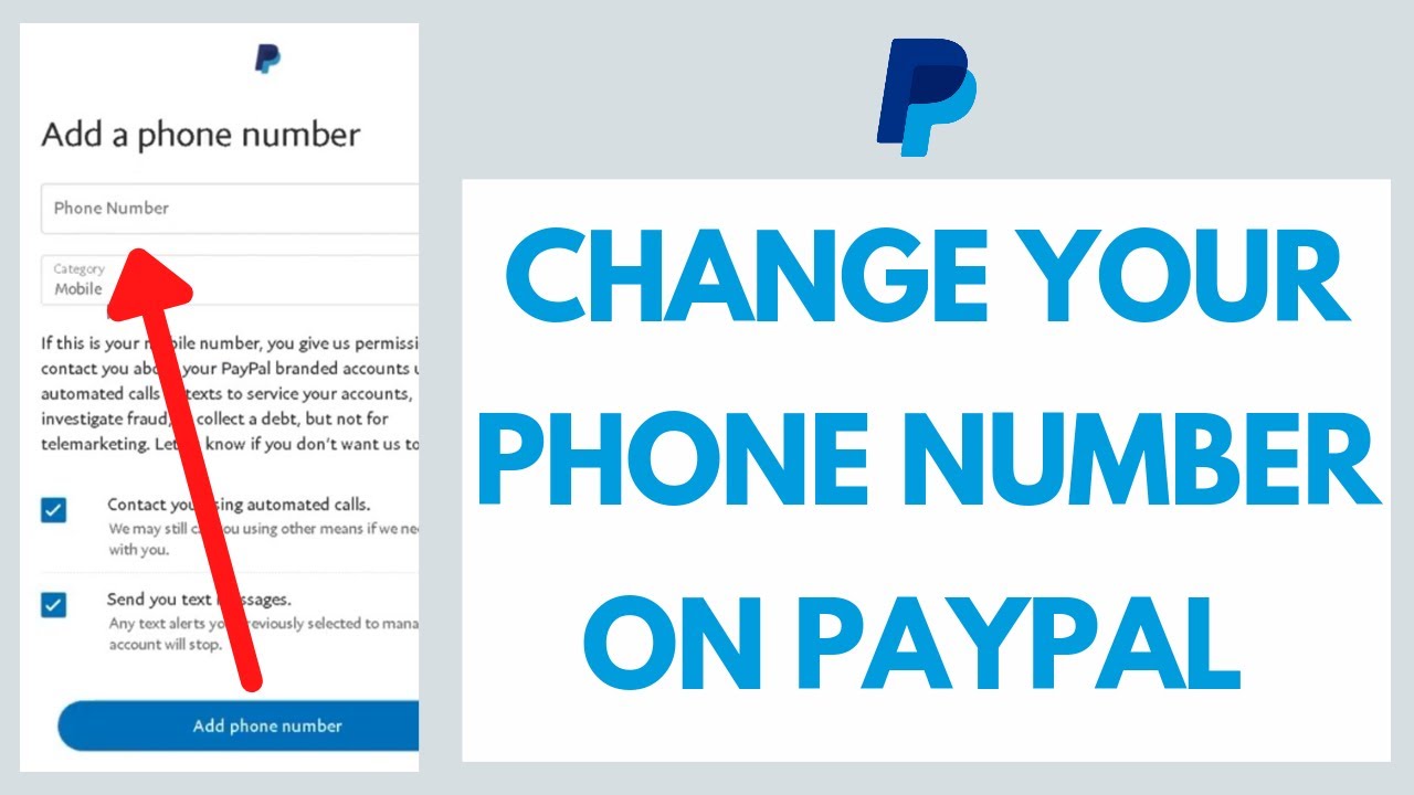 Solved: Phone number changed - can't log in - Page - PayPal Community