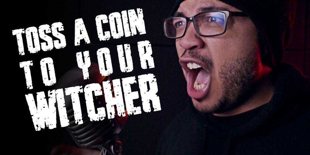 Toss a Coin to Your Witcher metal cover (Leo Moracchioli) - 9GAG