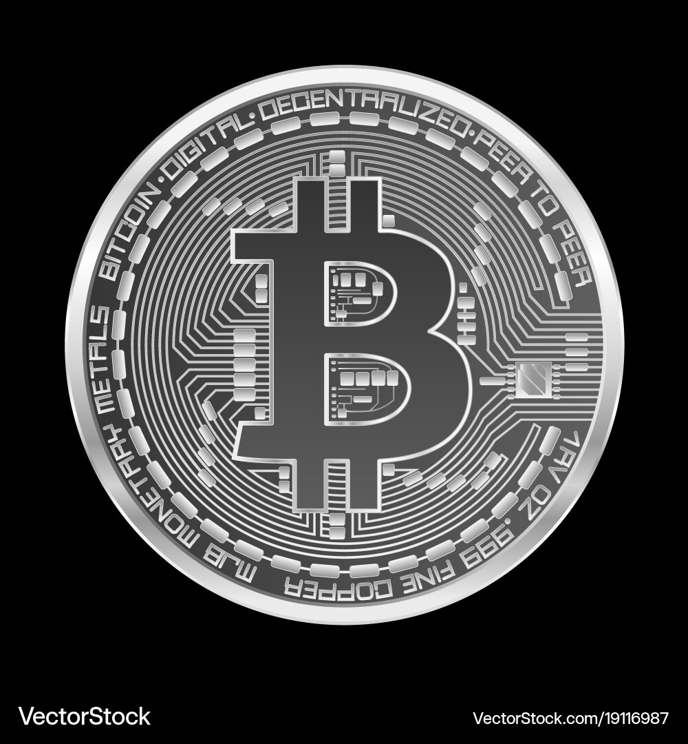 Download Silver Bitcoin Logo Crypto Background Wallpaper | cryptolove.fun