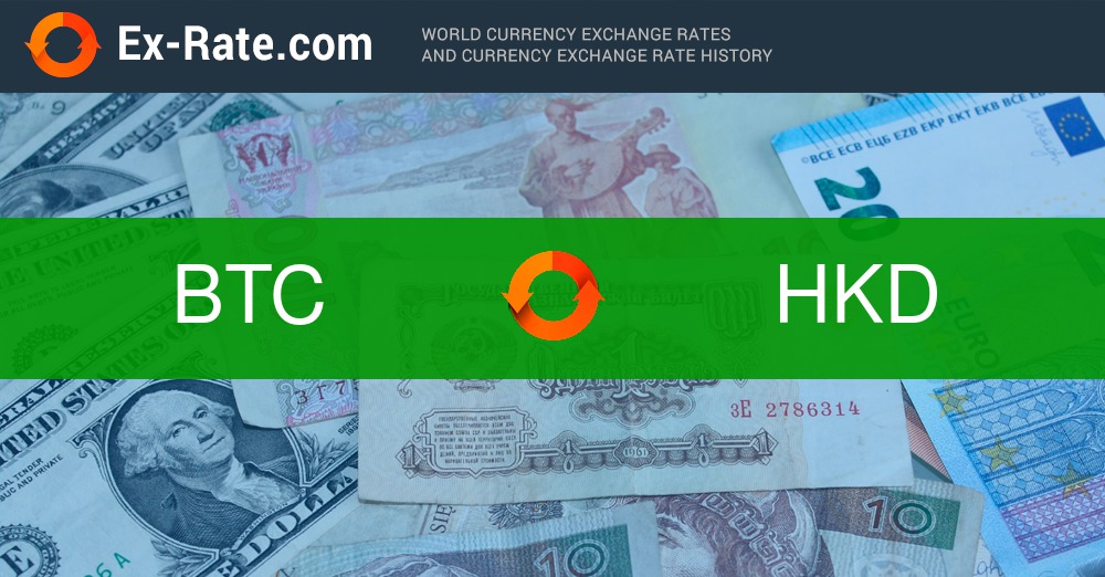 1 BTC to HKD - Bitcoins to Hong Kong Dollars Exchange Rate