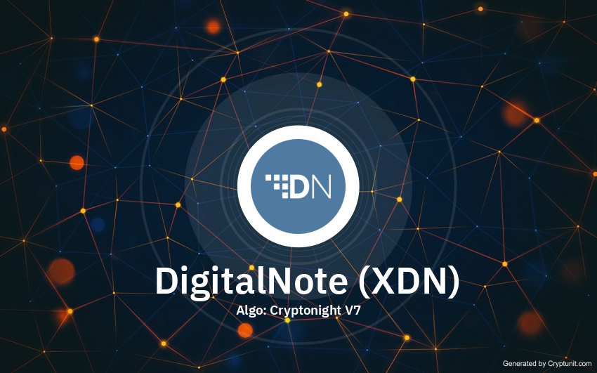 DigitalNote (XDN) mining profitability calculator