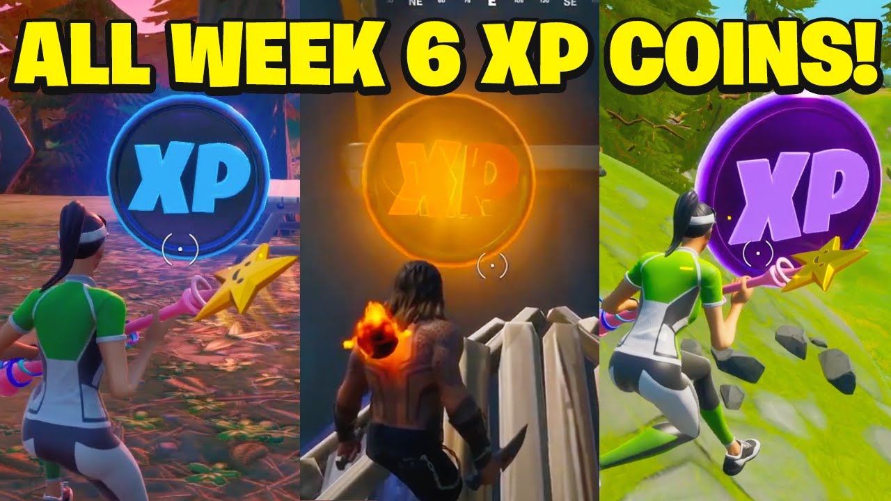 Fortnite Chapter 2 Season 4: Week 6 XP Coin Locations And Guide