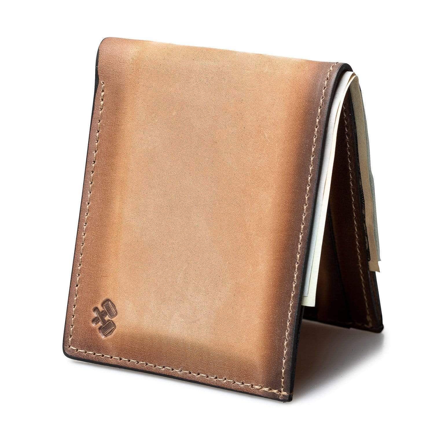 Mens Leather Wallet - USA Made Full Grain Leather | By Mr. Lentz