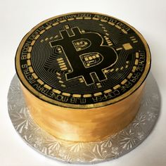 LARGE BITCOIN - CAKE up to 20 servings (