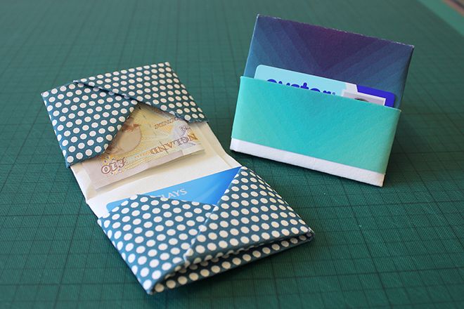 How to Fold a paper wallet with 5 pockets « Papercraft :: WonderHowTo