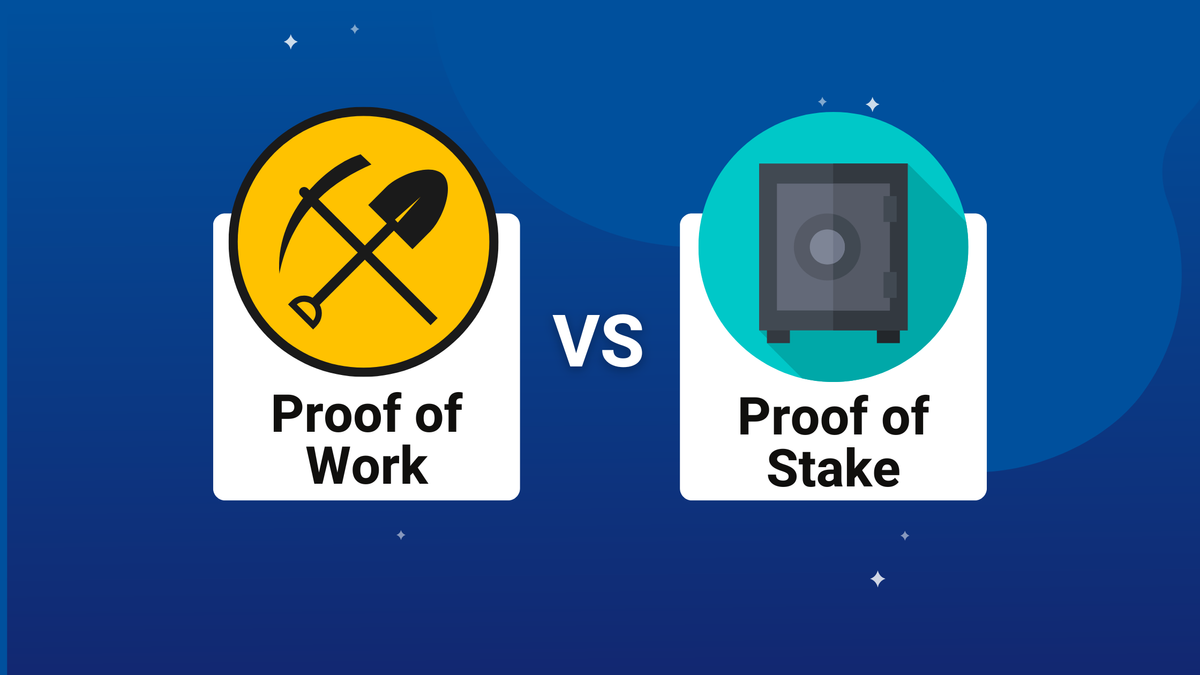 Proof-of-Stake vs. Proof-of-Work - What's the difference?