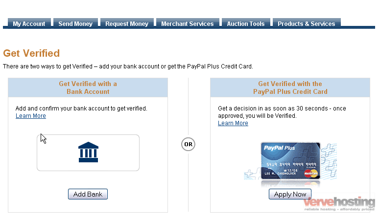 How to Verify a PayPal Account