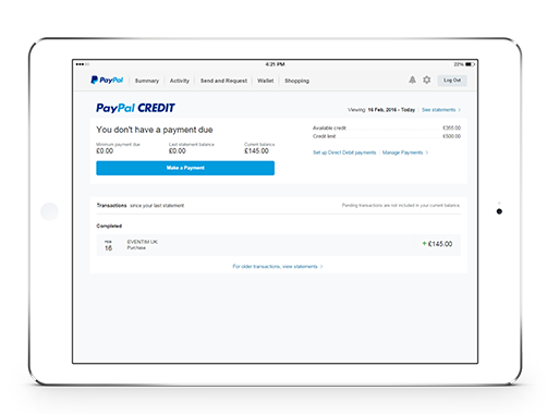 How to Use PayPal Credit