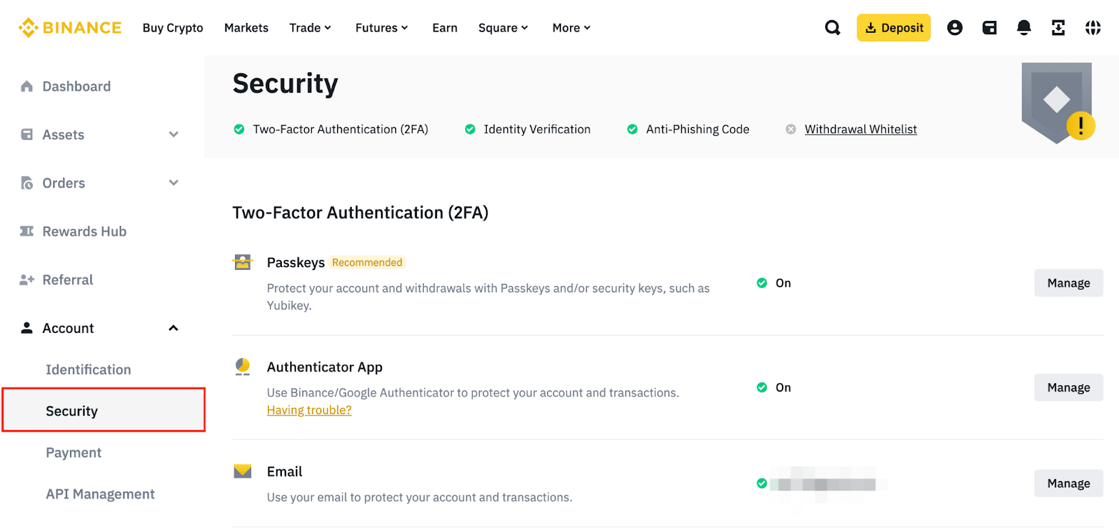 Binance API Documentation