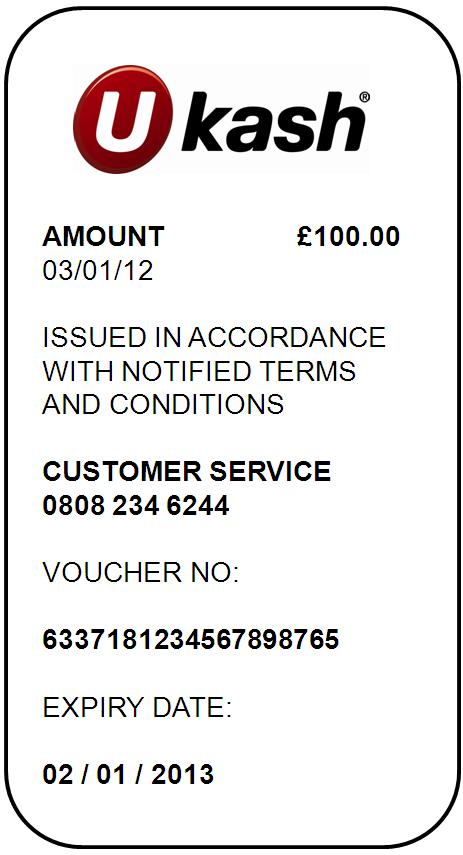 Ukash vouchers now available from WH Smith