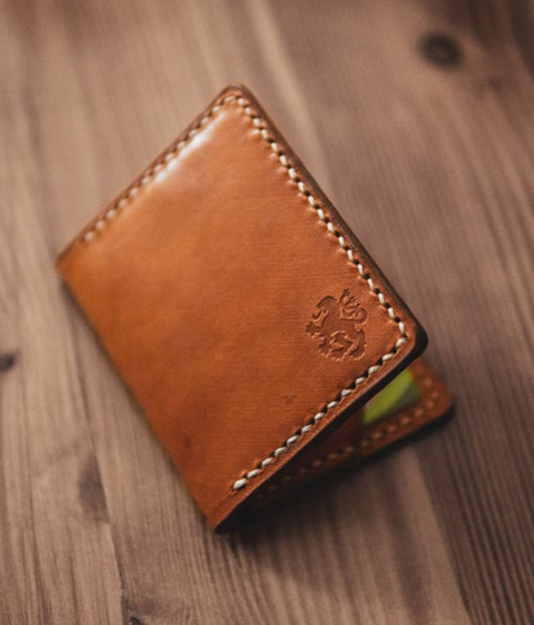 Leather Slim Wallet - Minimalist, Made in USA – Misc. Goods Co.