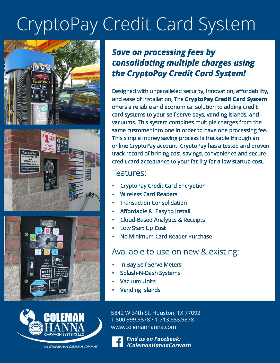 Cryptopay Reader to Vending Machine | Car Wash Forum