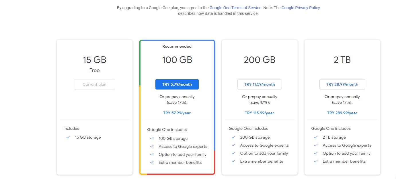 Personal Cloud Storage & File Sharing Platform - Google