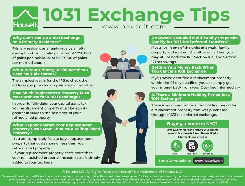 What You Need to Know About Combining a Exchange and a Section Exclusion