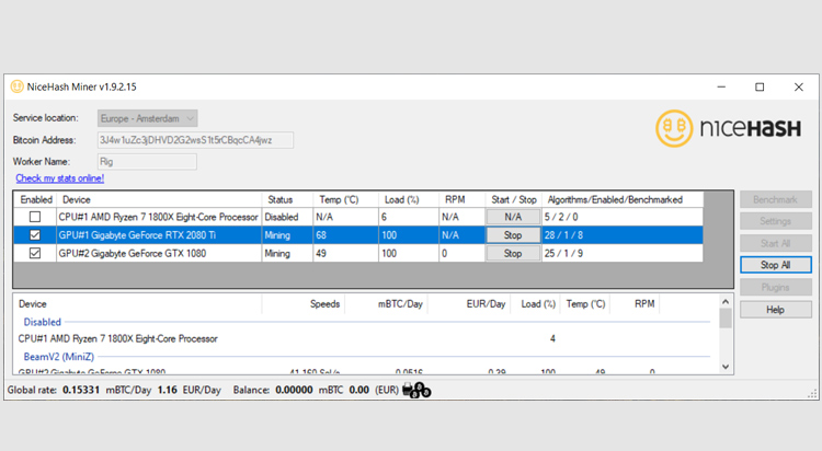 NiceHash CPU only pushing about 50% load - CPU Mining - VoskCoinTalk