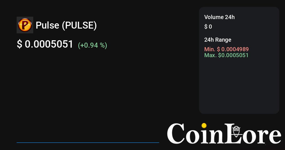 PLSZEN (PZEN) live coin price, charts, markets & liquidity