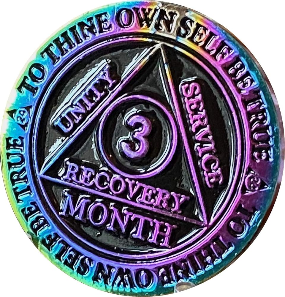 3 Month AA Medallion 