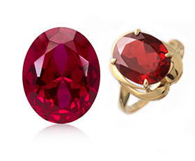 Buy Indian Ruby Stone Online @Best Price - Pmkk Gems