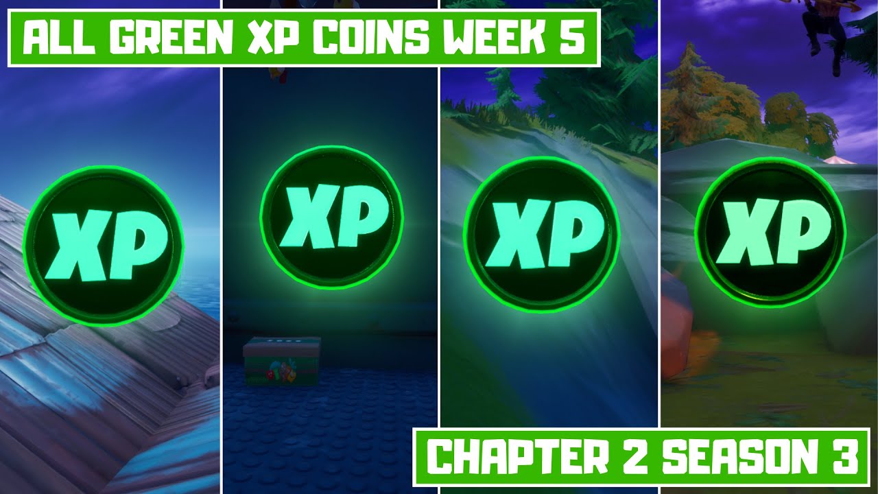 Every Week 15 XP Coin Location in Fortnite Season 5