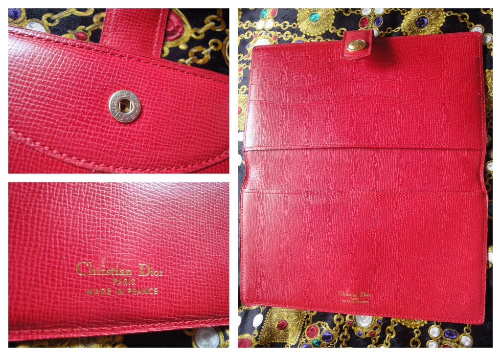 Dior Wallet on Chain WOC Red – THE PURSE AFFAIR