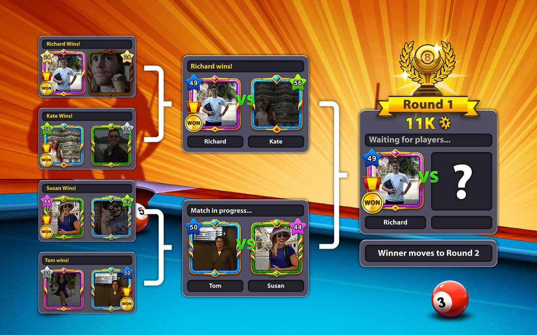 Download 8 Ball Pool (MOD, Long Lines) APK for android