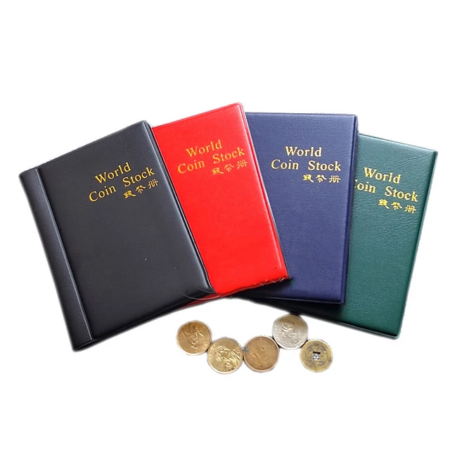 Coin Stock Book (60 Pocket)