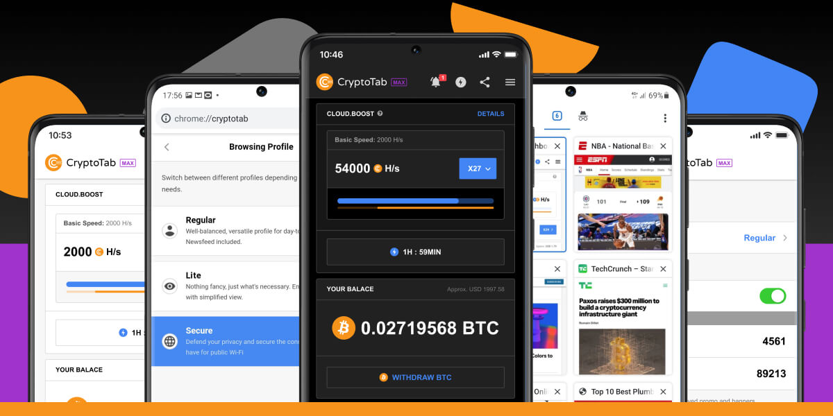 Easy steps for faster mining | CryptoTab Browser