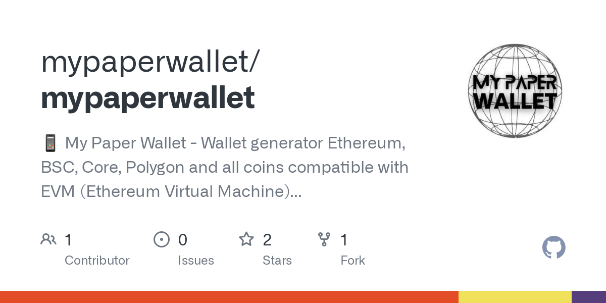 GitHub - EasyToken/Ethereum-Paper-Wallet: Ethereum Paper Wallet