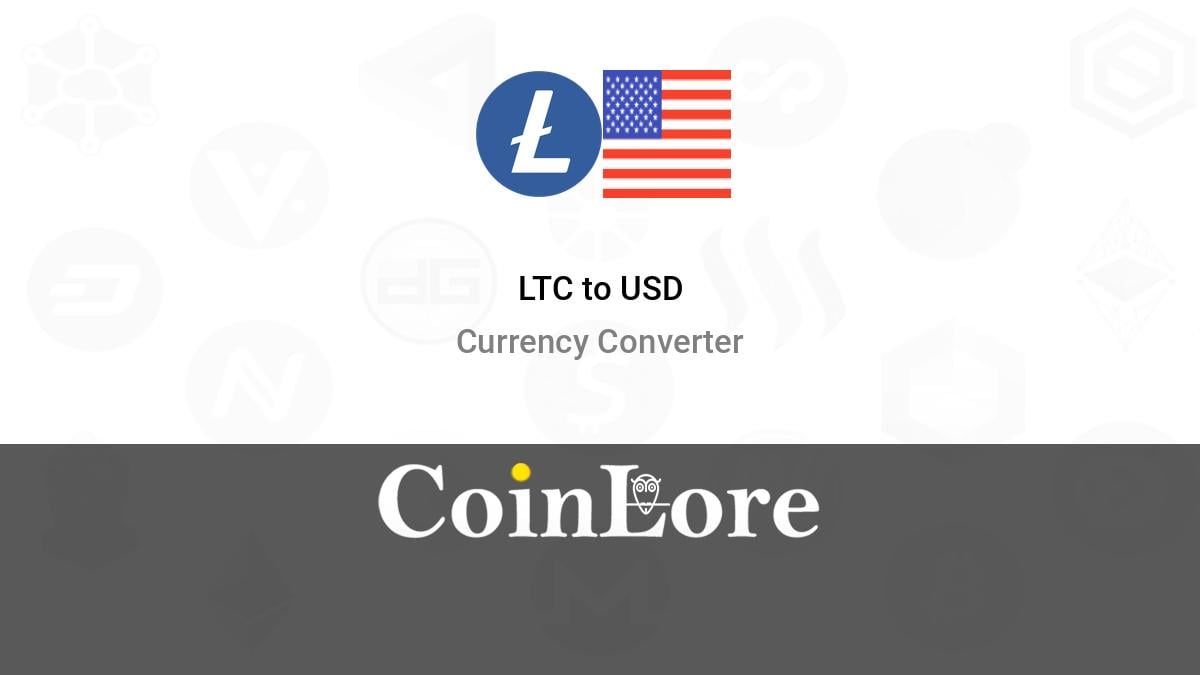 LTC to USD: Litecoin Price in Dollar is $ | Mudrex