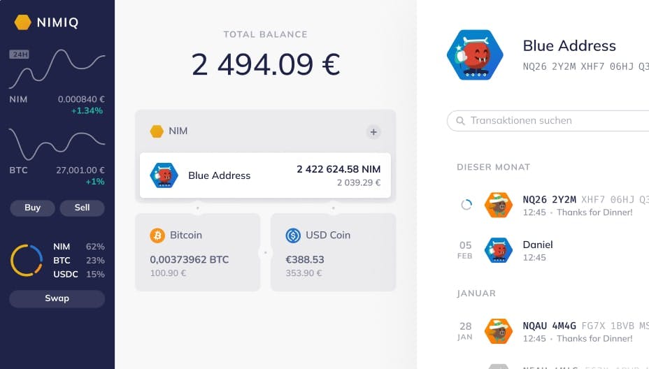 Buy Nimiq with Credit or Debit Card | Buy NIM Instantly