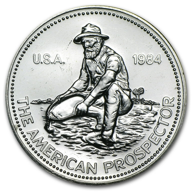 Engelhard Prospector 1 Oz. Silver Round