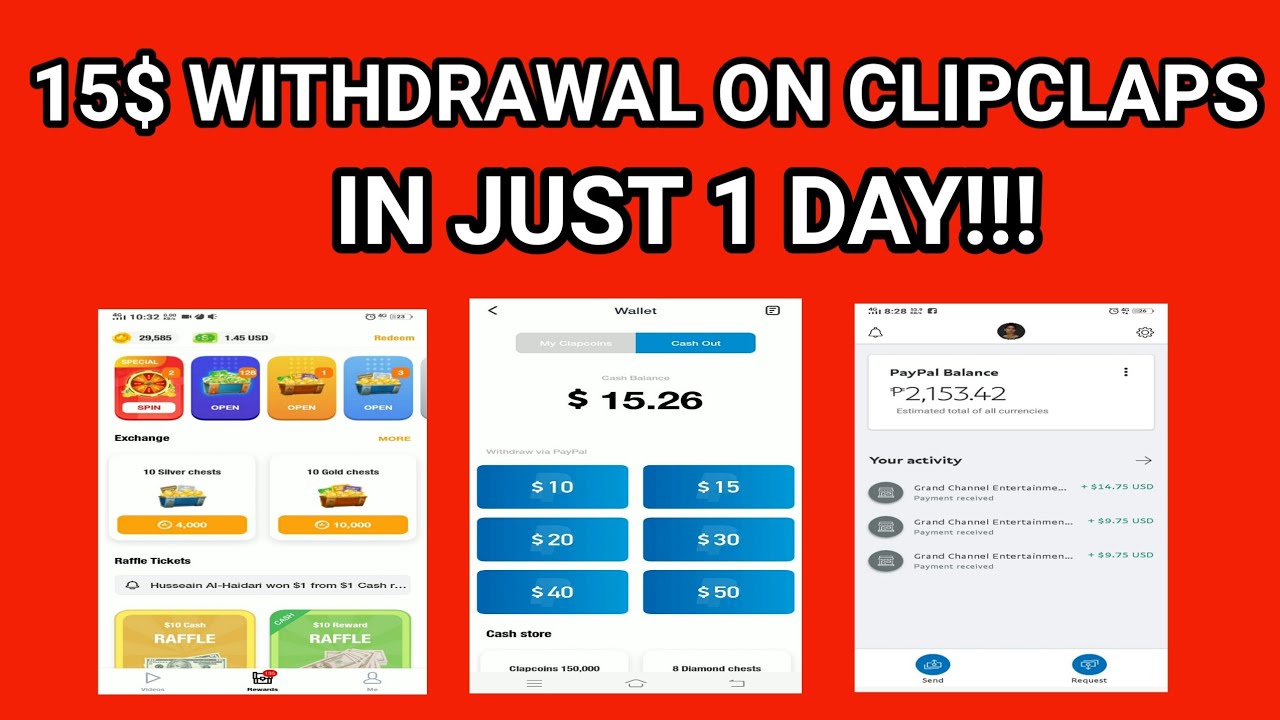 withdraw | ClipClip Support