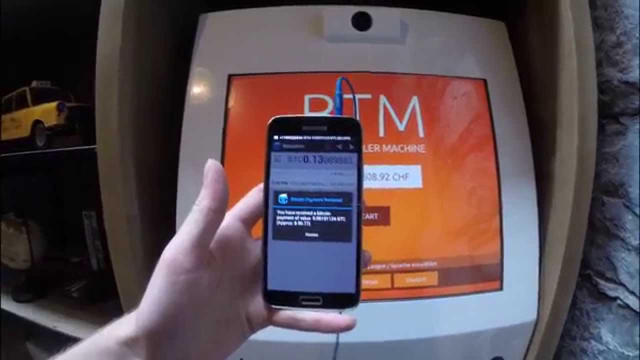 How to send money to someone via Bitcoin ATM?