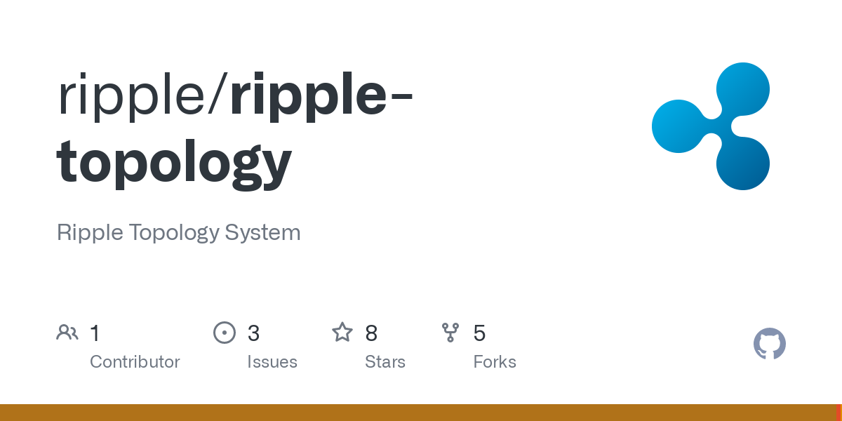 GitHub - ripple/ripple-topology: Ripple Topology System